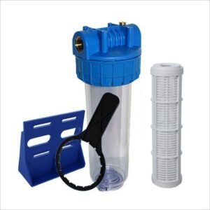 Filtration sédiments lavable 10'' 60 microns entrée/sortie 3/4"