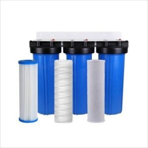 Station de filtration UV 3 filtres 20 pouces Big Blue