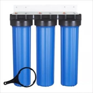 Station de filtration 3 filtres 20 pouces Big Blue
