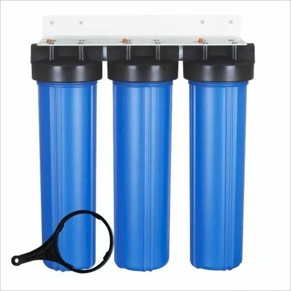 Station de filtration 3 filtres 20 pouces Big Blue
